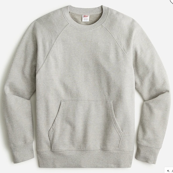 J. Crew Other - J CREW Kangaroo Pocket Traditional Gray SweatShirt Size Medium MINT!